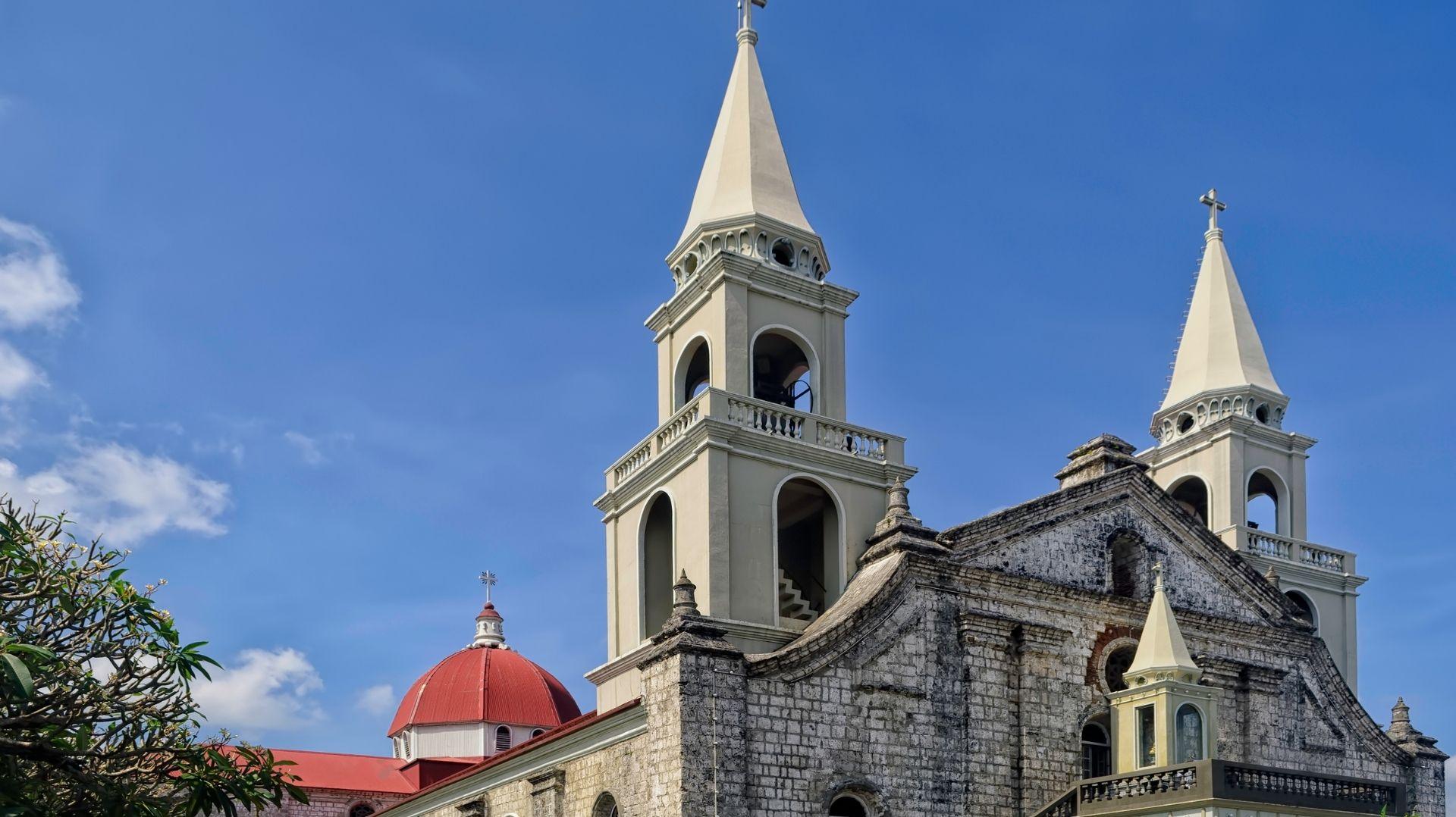 Jaro Cathedral in Iloilo City, a historic Catholic church and National Shrine of Our Lady of the Candles