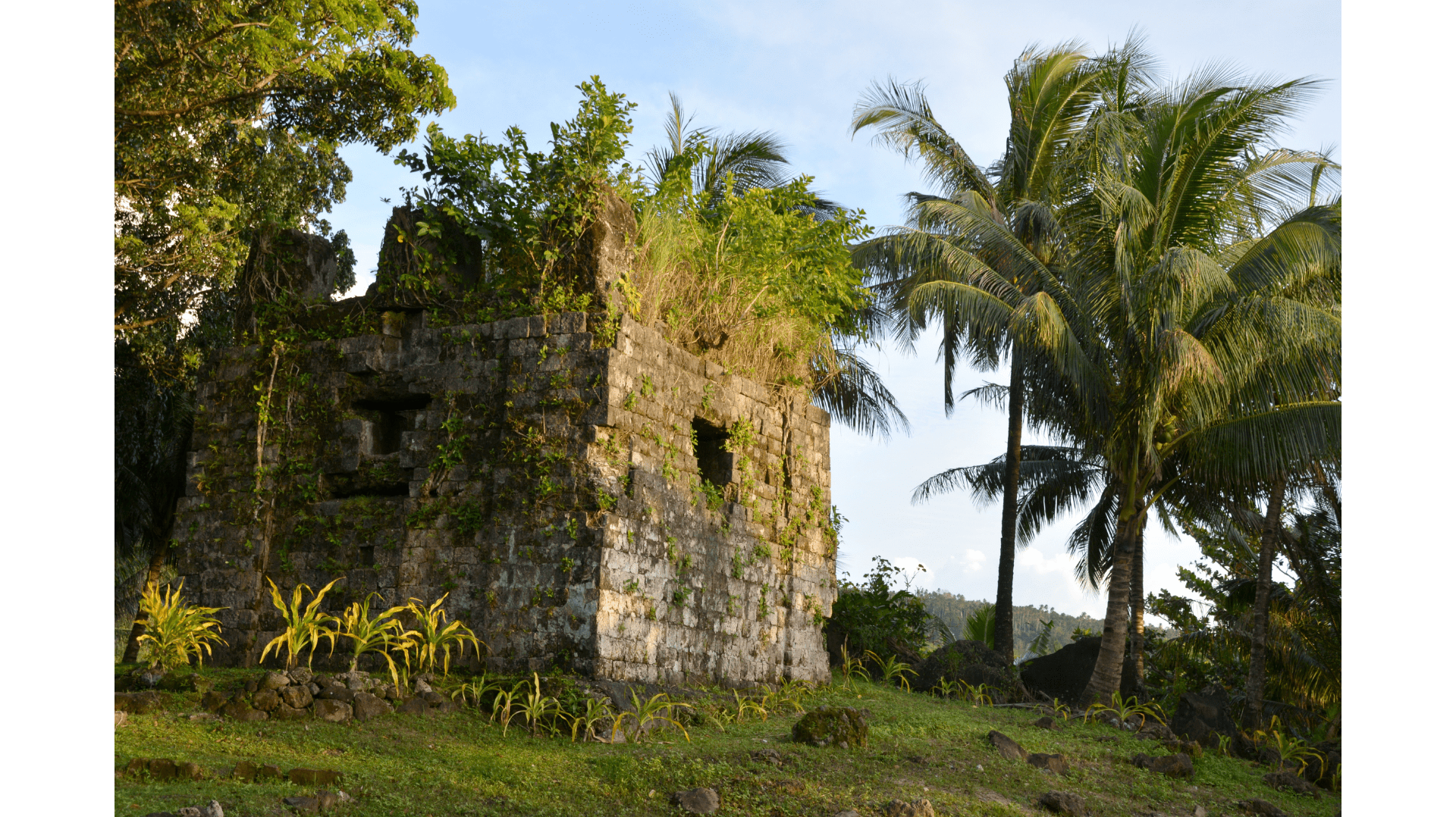 The Gui-ob Church Ruins in Camiguin stand as a reminder of the island’s volcanic past.