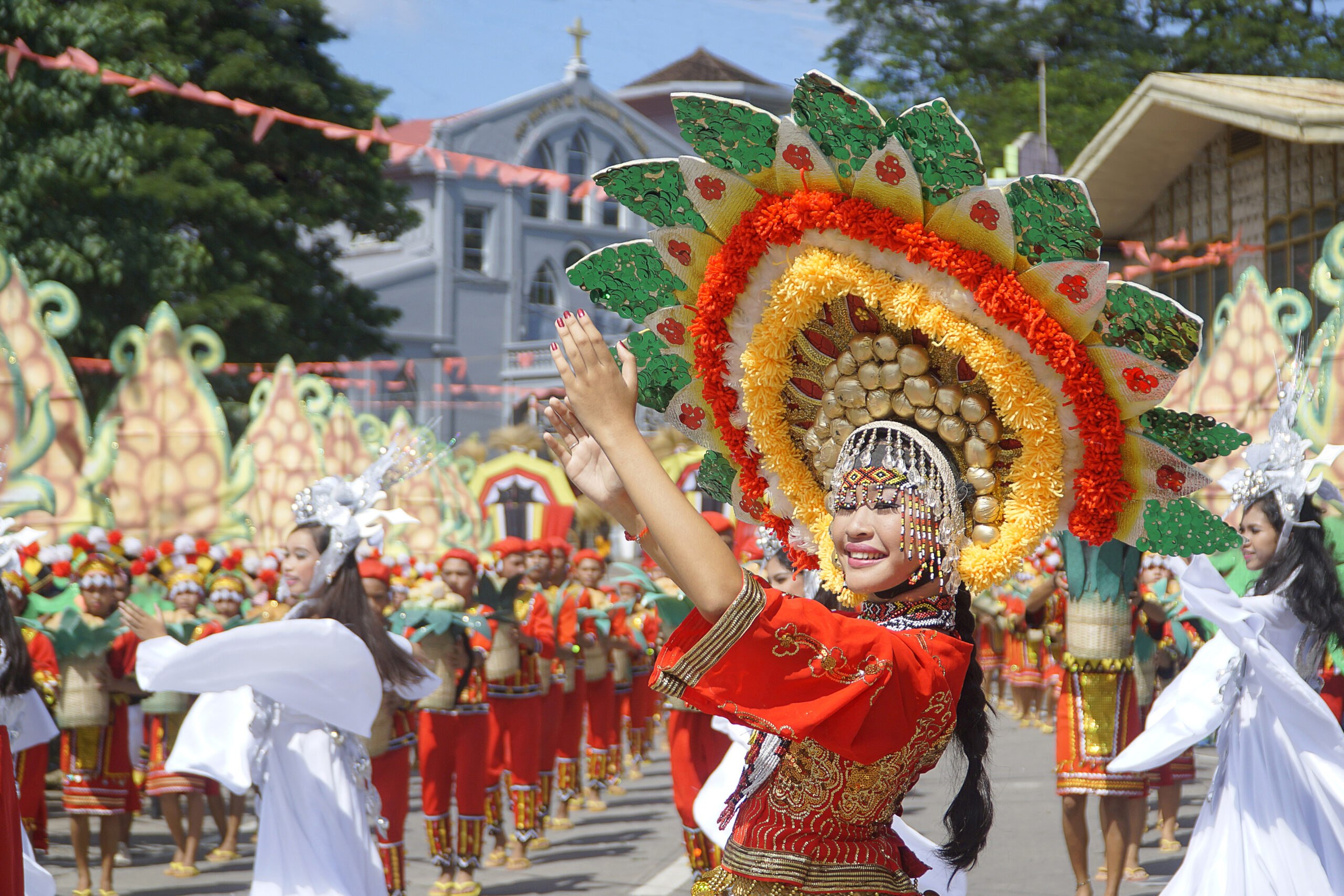 The Lanzones Festival in Camiguin celebrates the island’s sweetest fruit with street dancing, cultural shows, and vibrant parades every October.