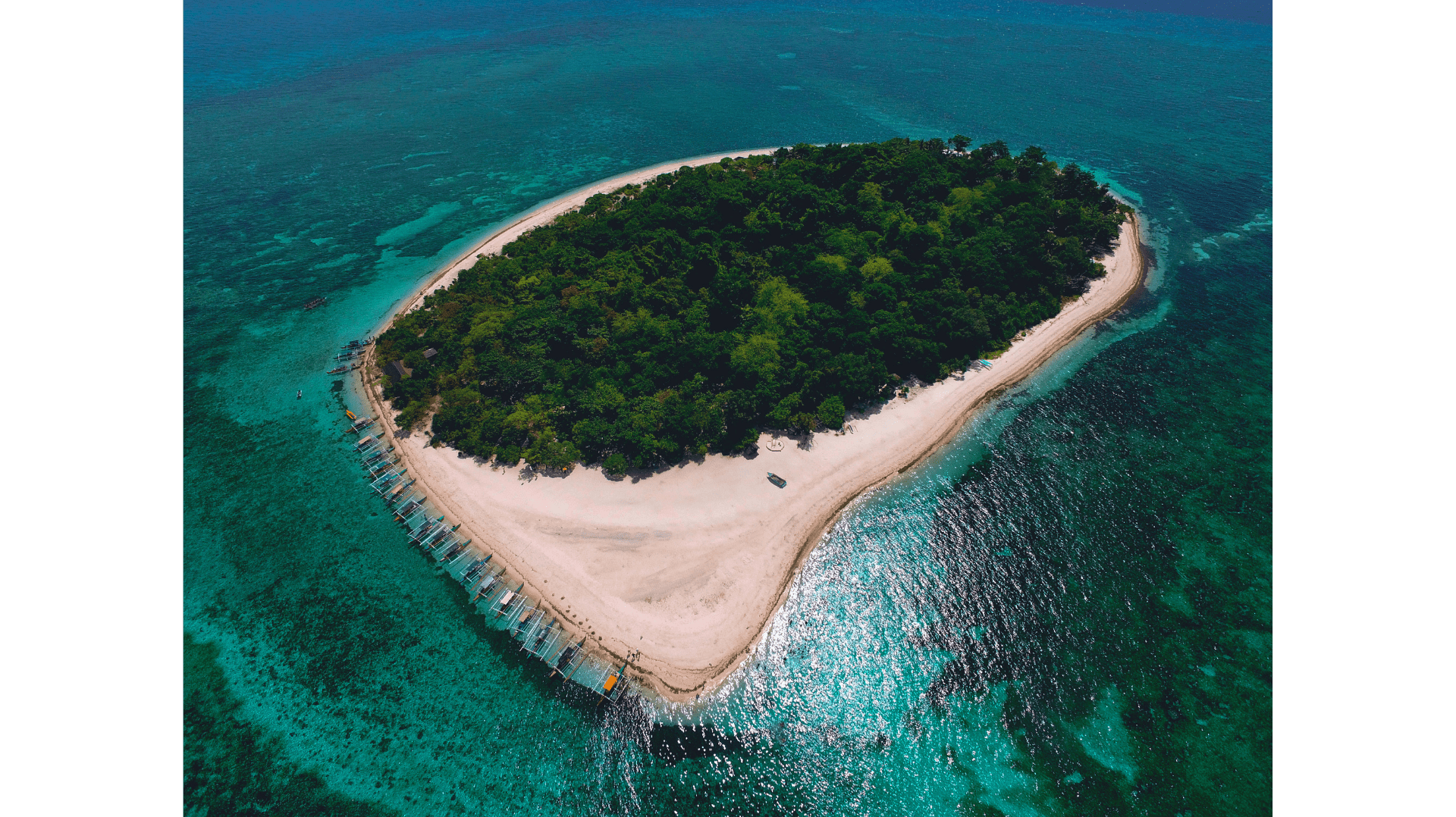 Mantigue Island offers crystal-clear waters, rich marine life, and tropical island charm.